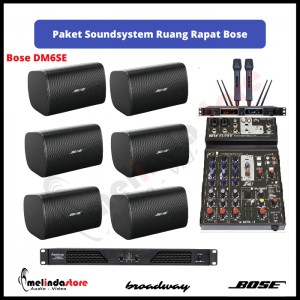 Paket Sound System Ruang Rapat Speaker Bose - Luas 100m2